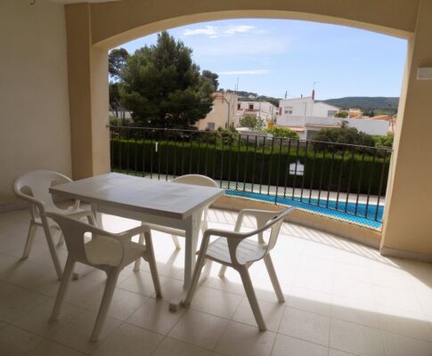 Appartement à louer à 90 mts plage de Riells